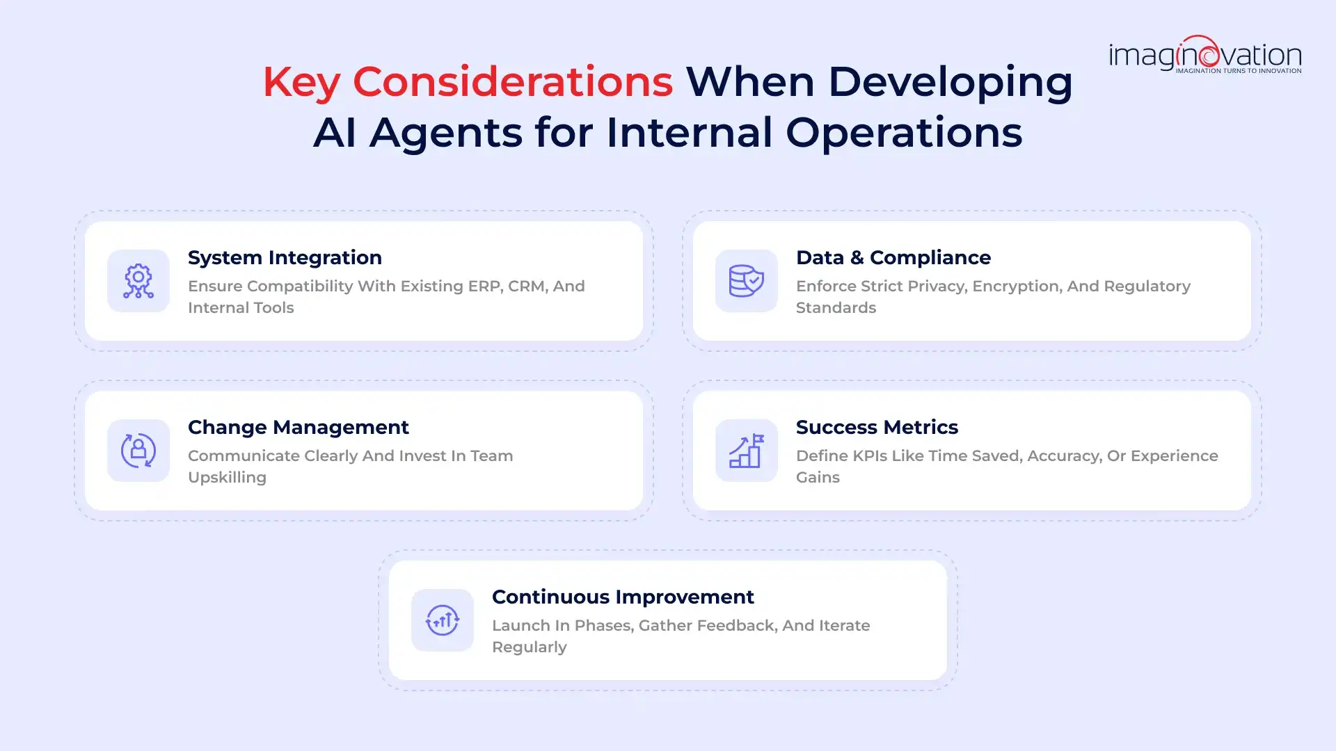 What Are the Key Considerations When Developing AI Agents for Internal Operations?