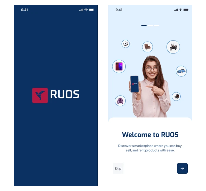 Ruos App case study solution section img 1