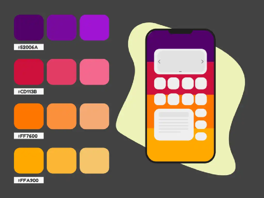 app design color palette