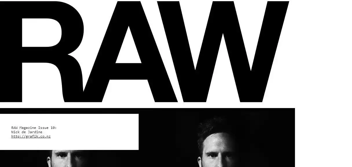 The Raw Magazine Website