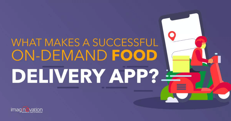 On demand food delivery app