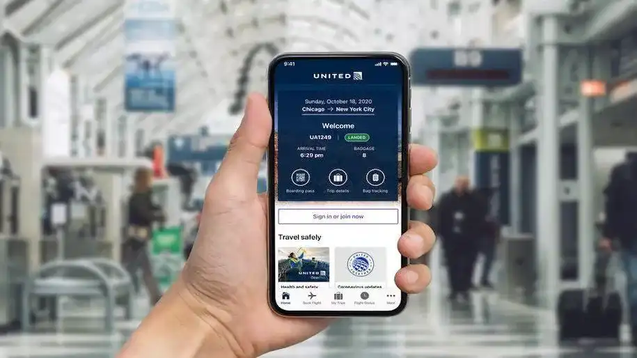 united airlines app