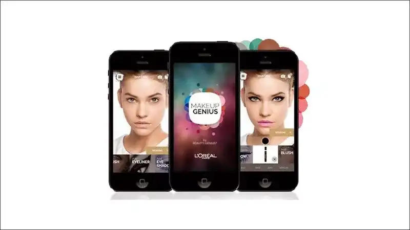 L’Oreal AR Makeup Genius app