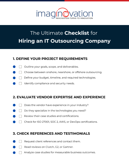 Checklist for Hiring Software Development Outsourcing Company