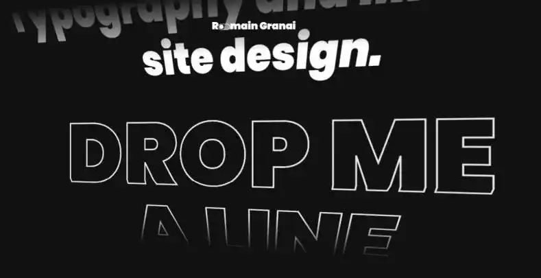 Romain Granai Homepage