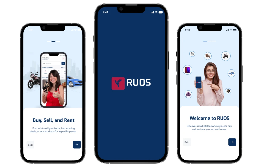 Ruos App case study featured image