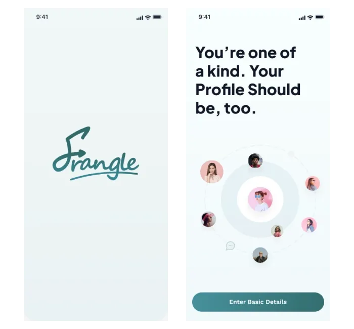Frangle App case study solution section img 1
